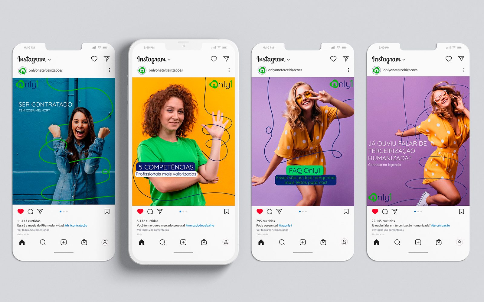 Redes Sociais — Only1 — imagem do projeto