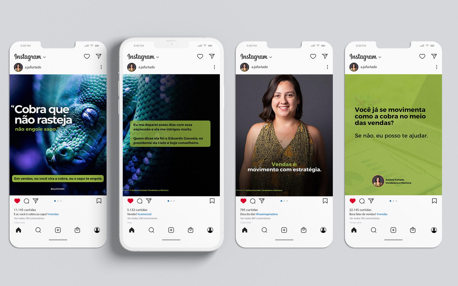 Social Media — Ju Furtado — imagem do projeto